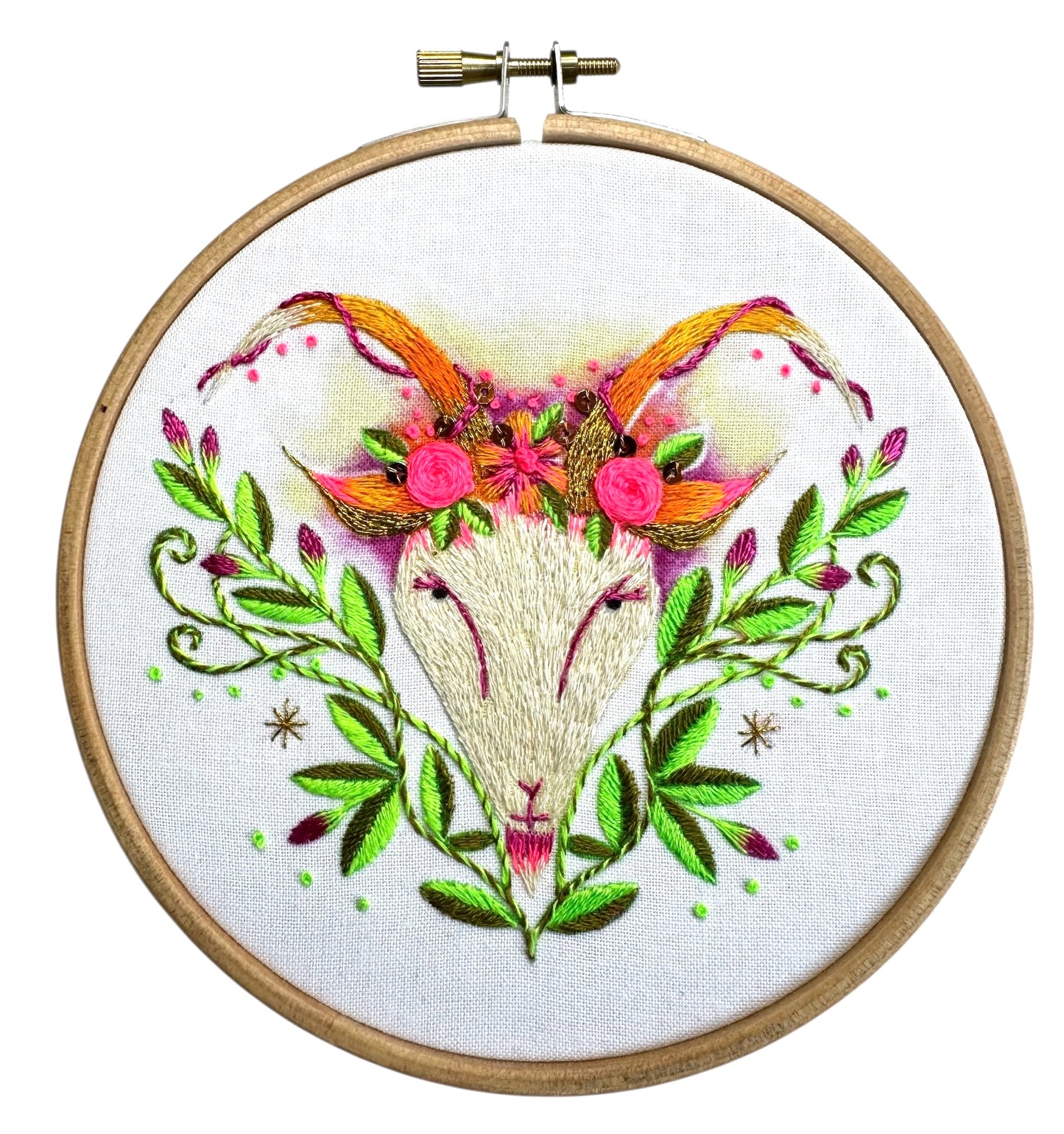 Capricorn Embroidery Kit