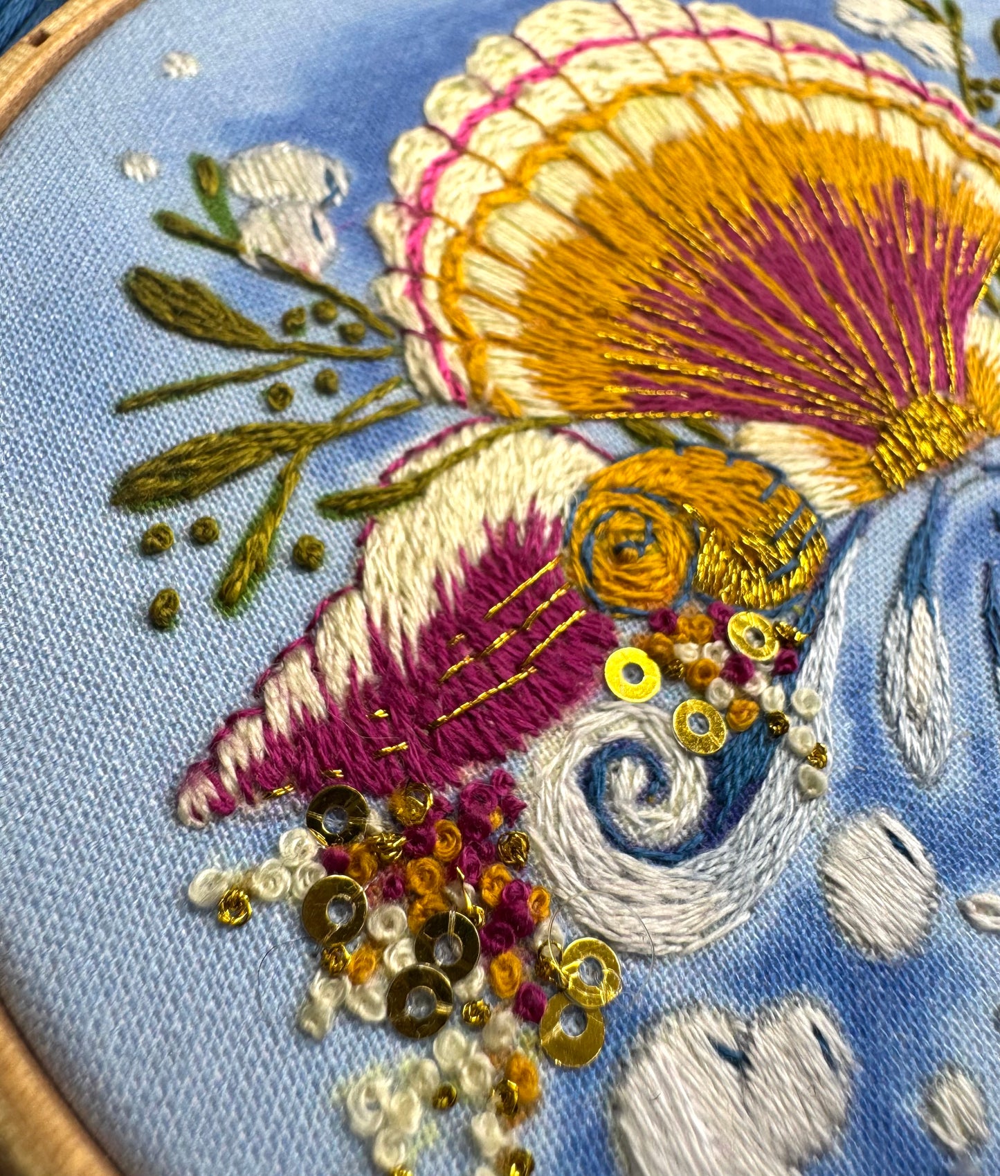 Aquarius Embroidery Kit