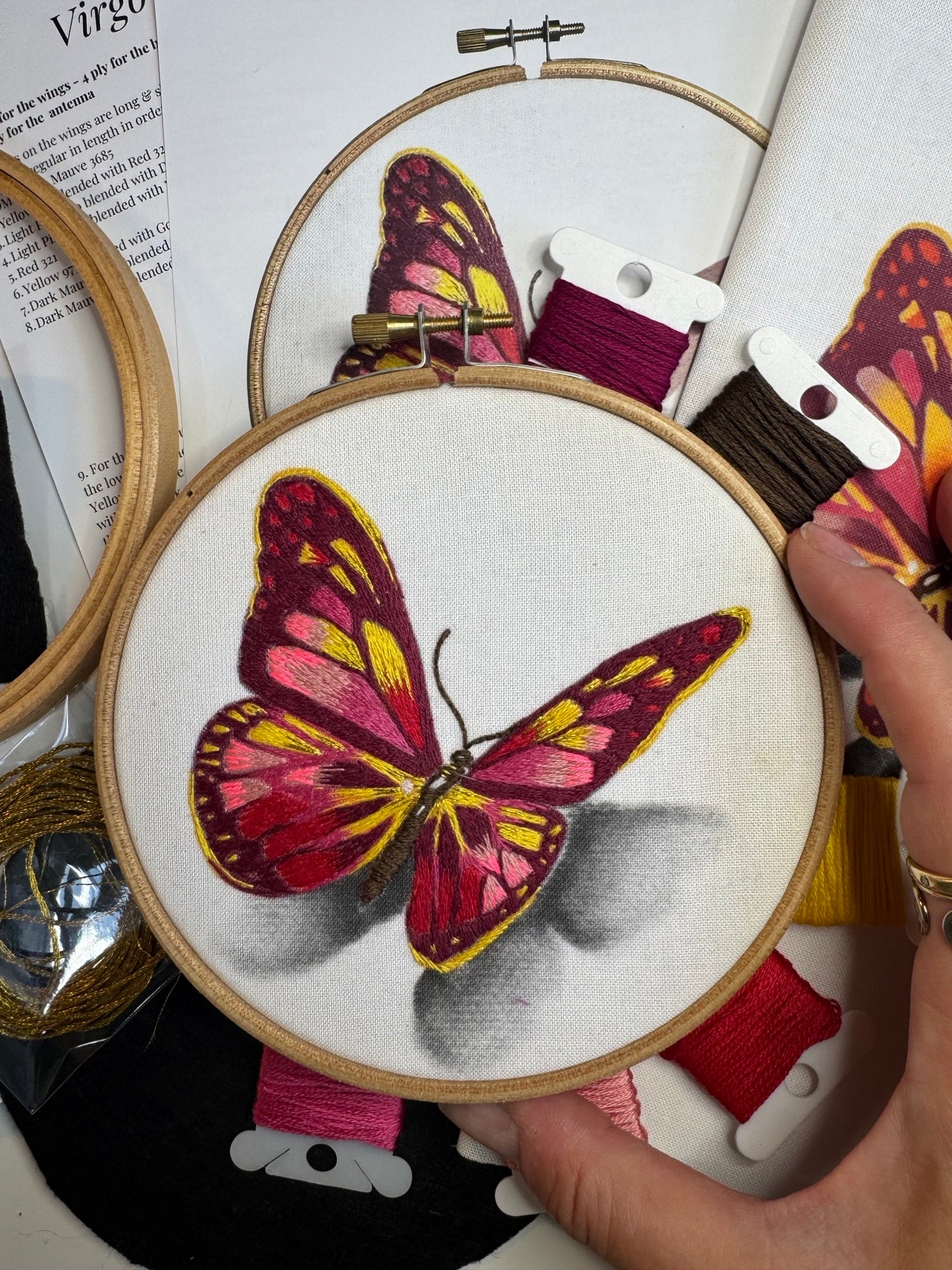 Virgo Embroidery Kit