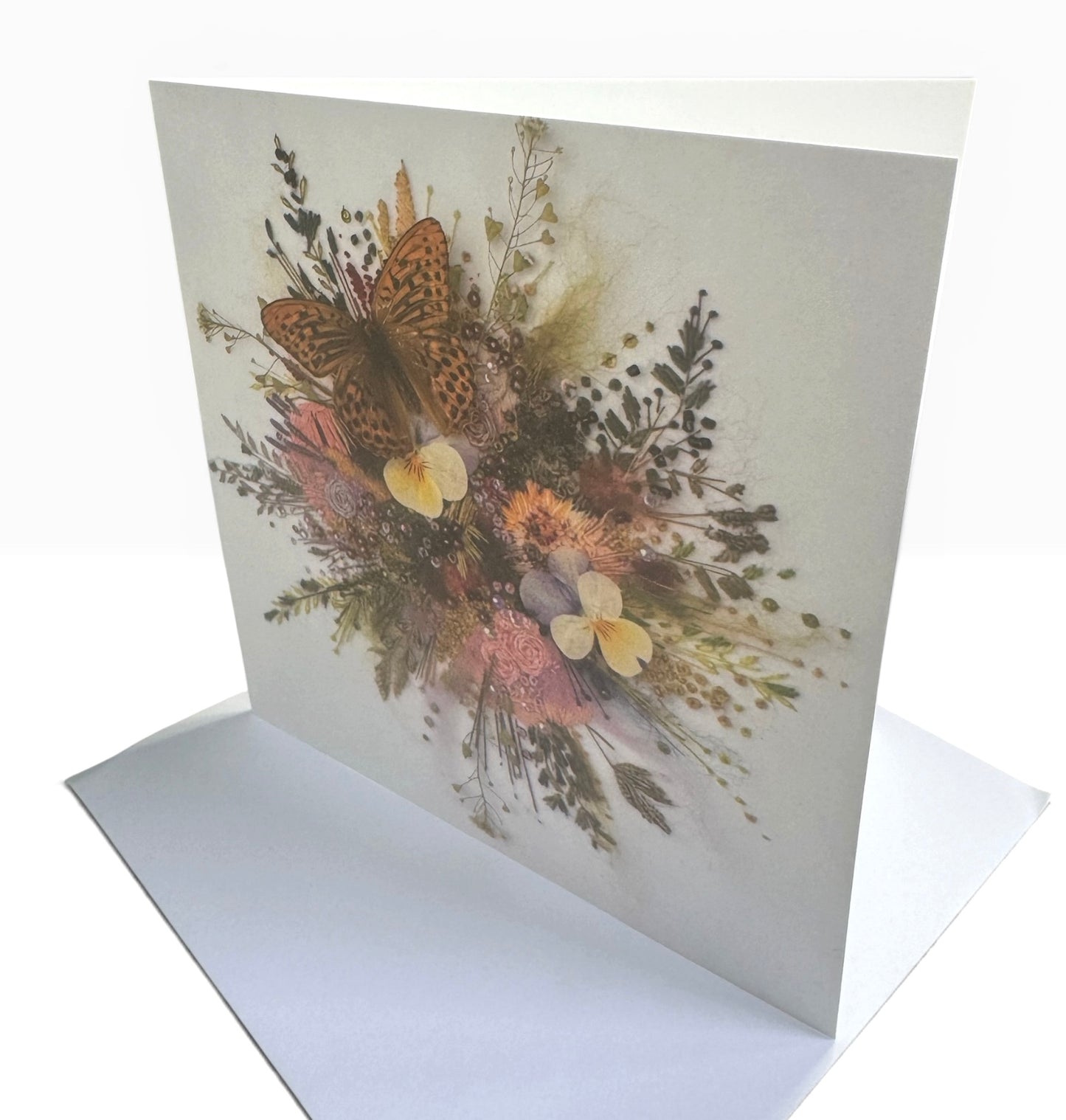 Floral Burst Greeting Card