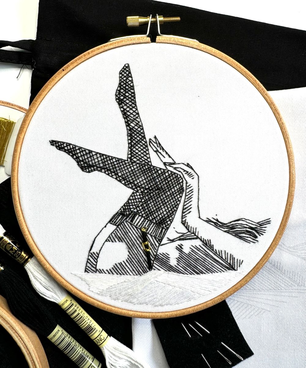 Embroidery Kit - Samantha / Beginners Embroidery Kit
