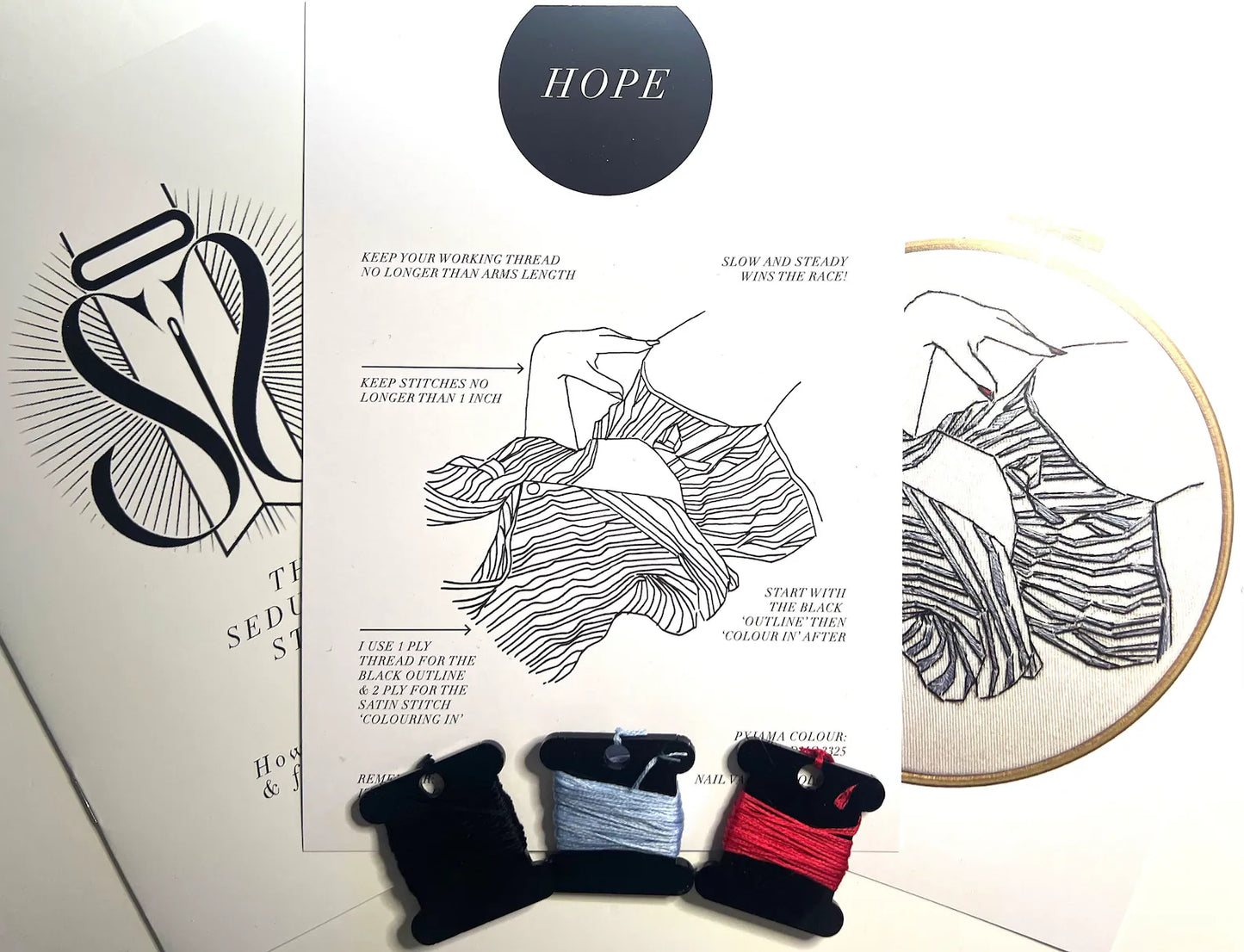 KIT - Hope / Embroidery Kit
