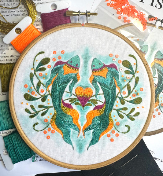 Pisces Embroidery Kit