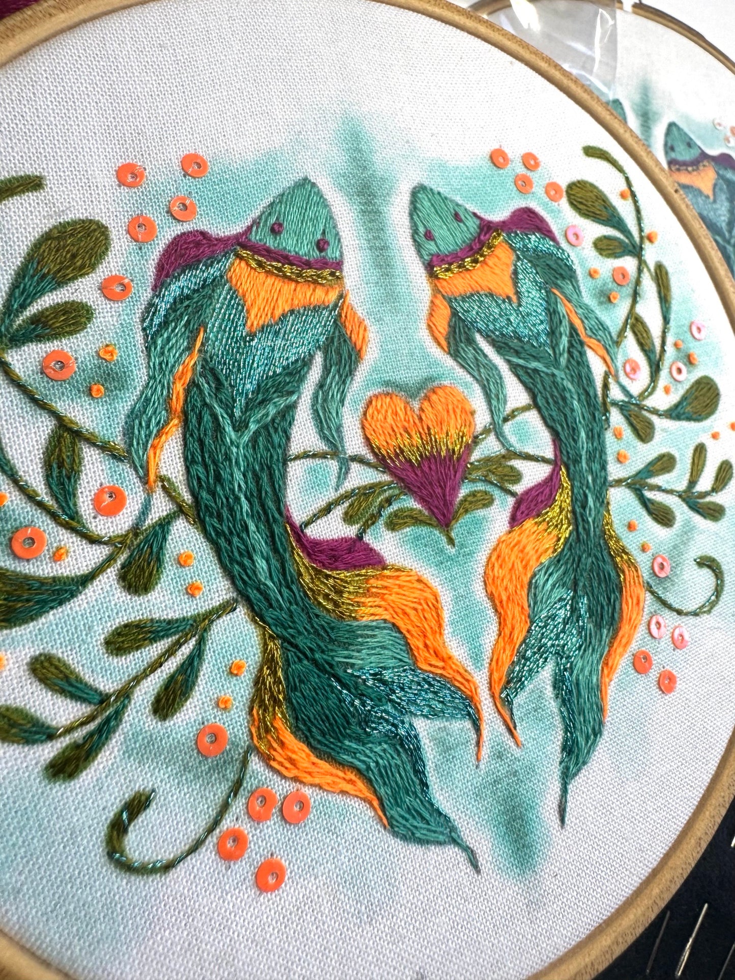 Pisces Embroidery Kit
