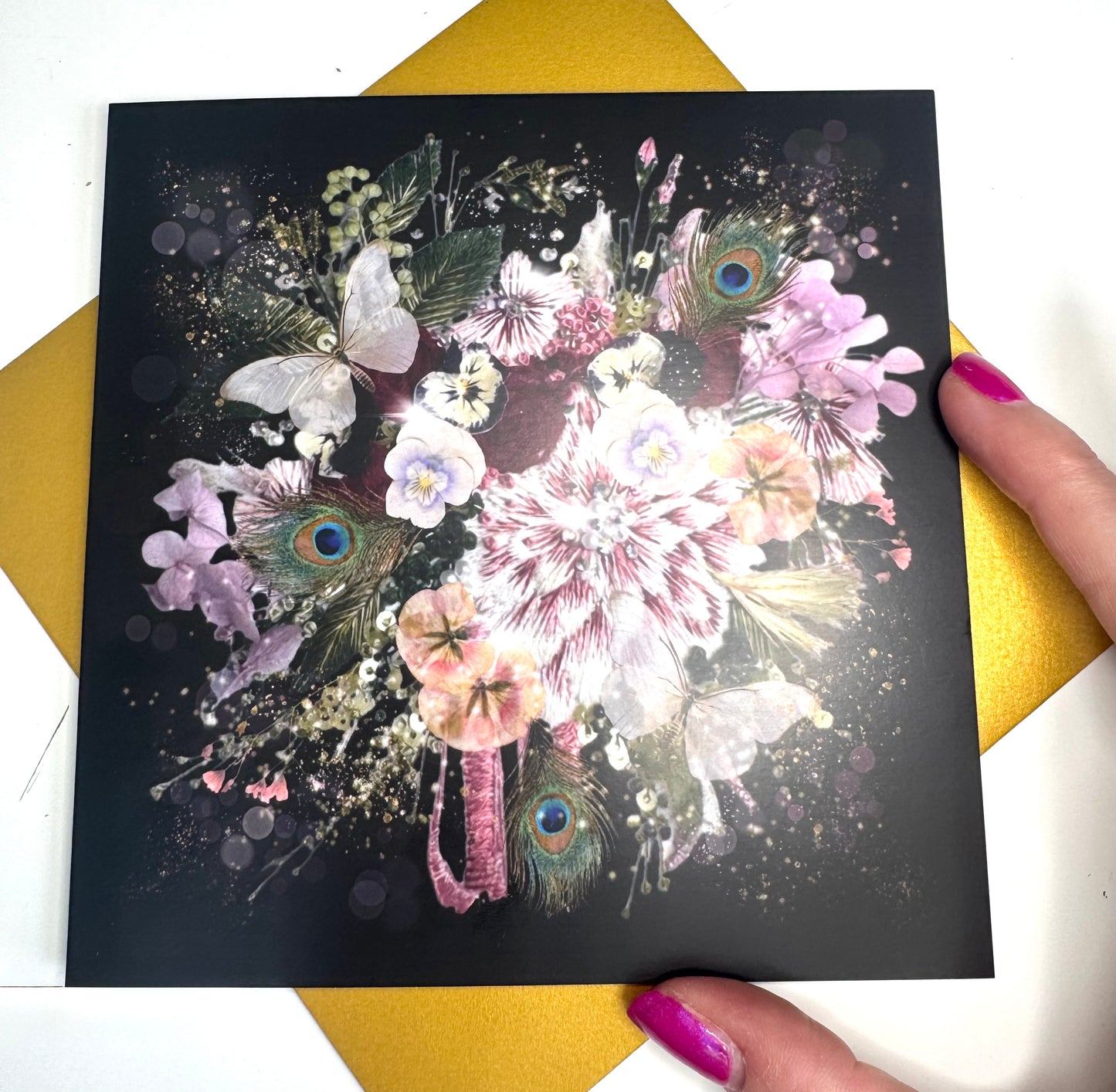 Wildflower Burst  Greeting Card