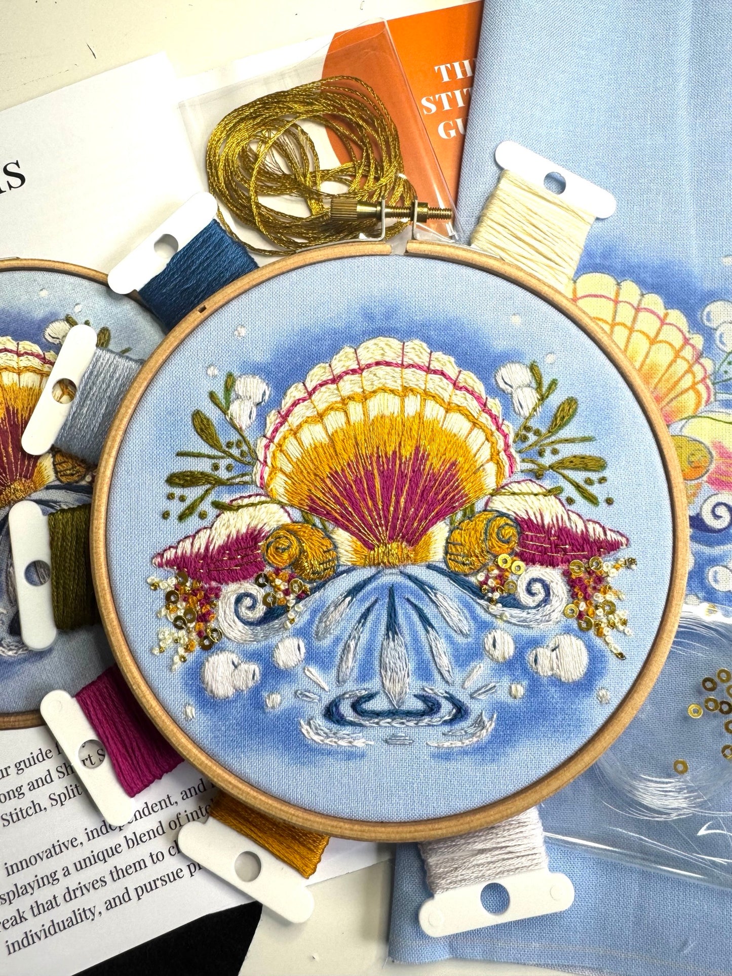 Aquarius Embroidery Kit