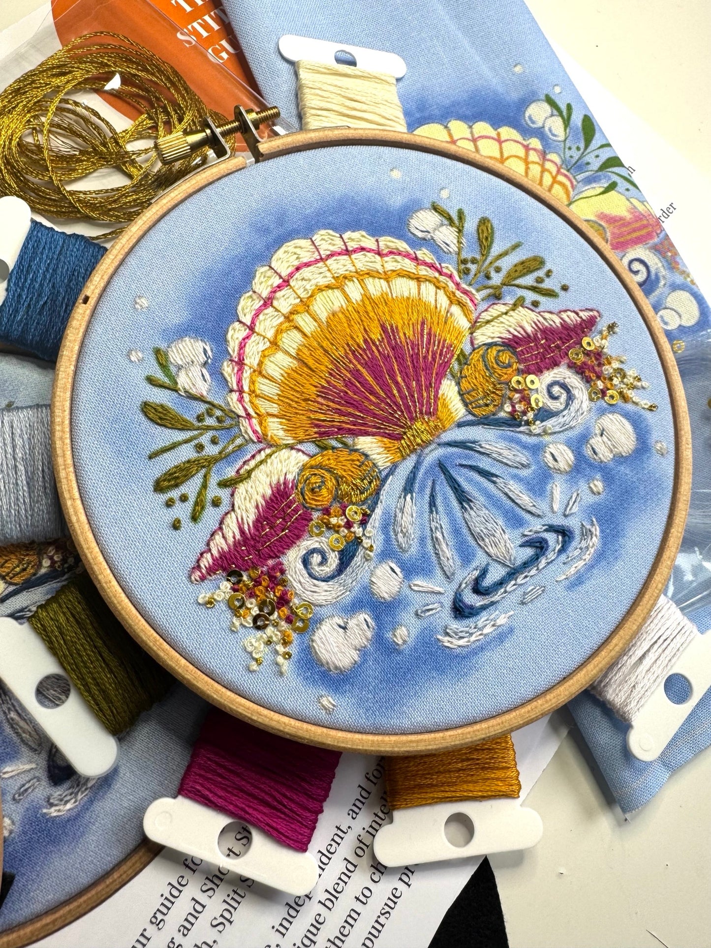 Aquarius Embroidery Kit