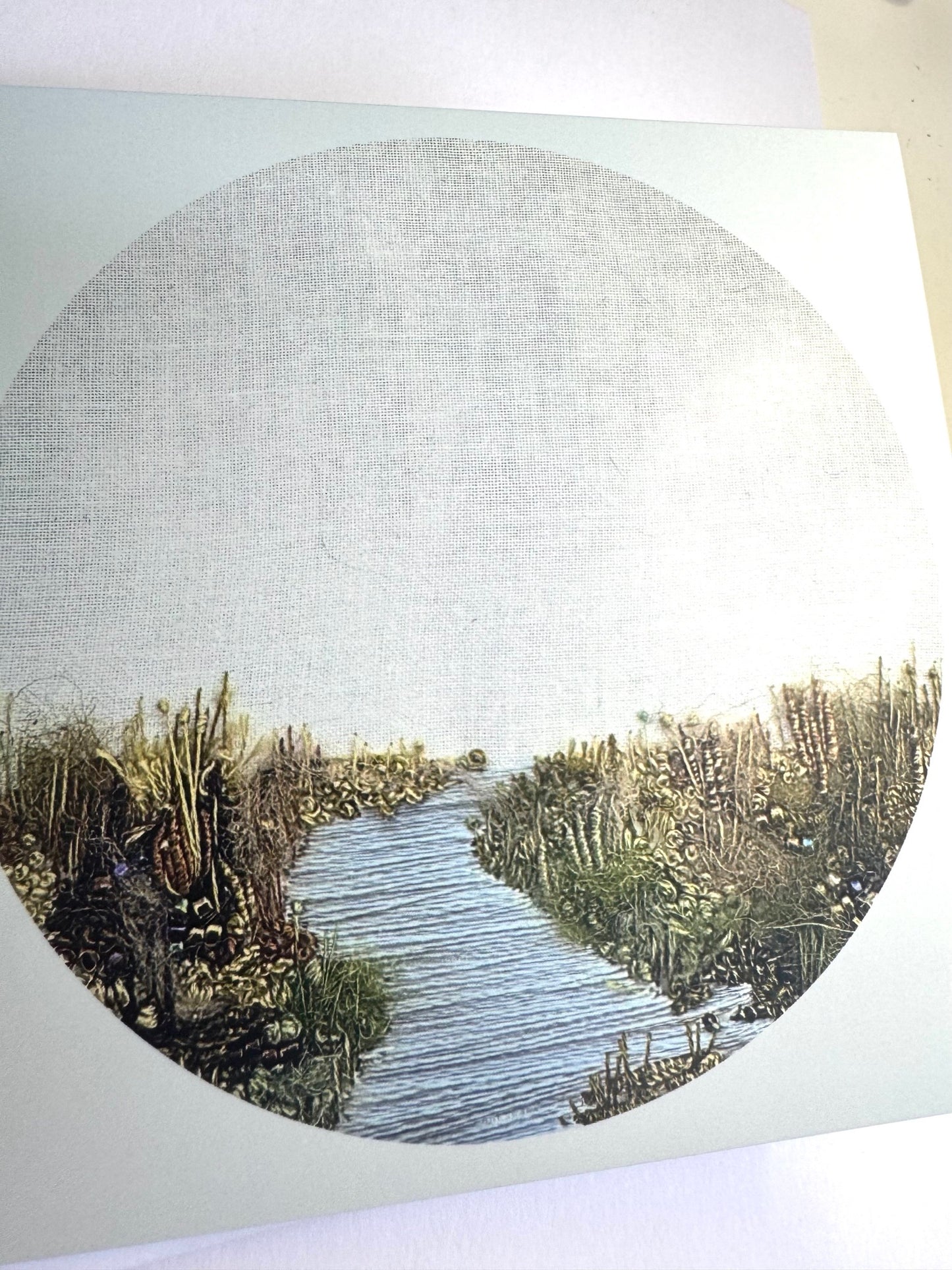 Blue River Greeting Card