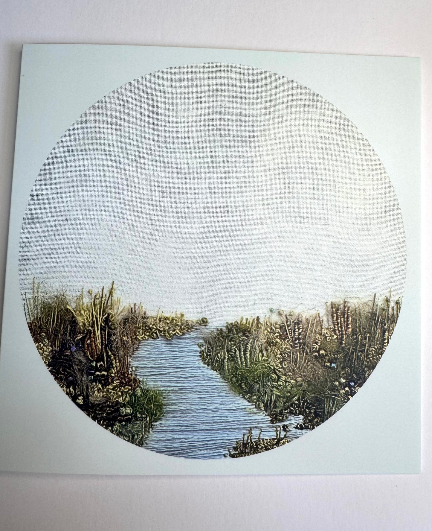 Blue River Greeting Card
