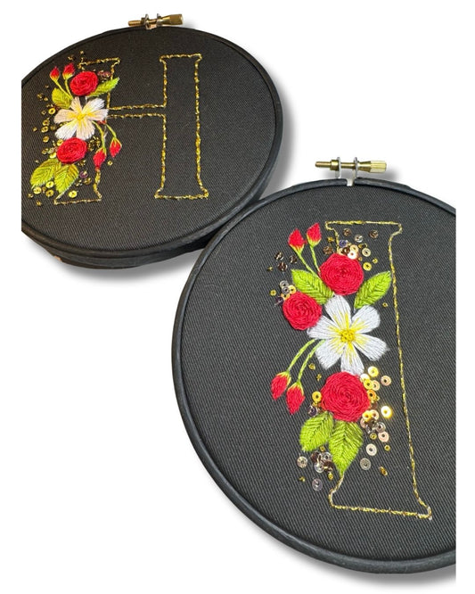 Classic Monogram Embroidery Kit