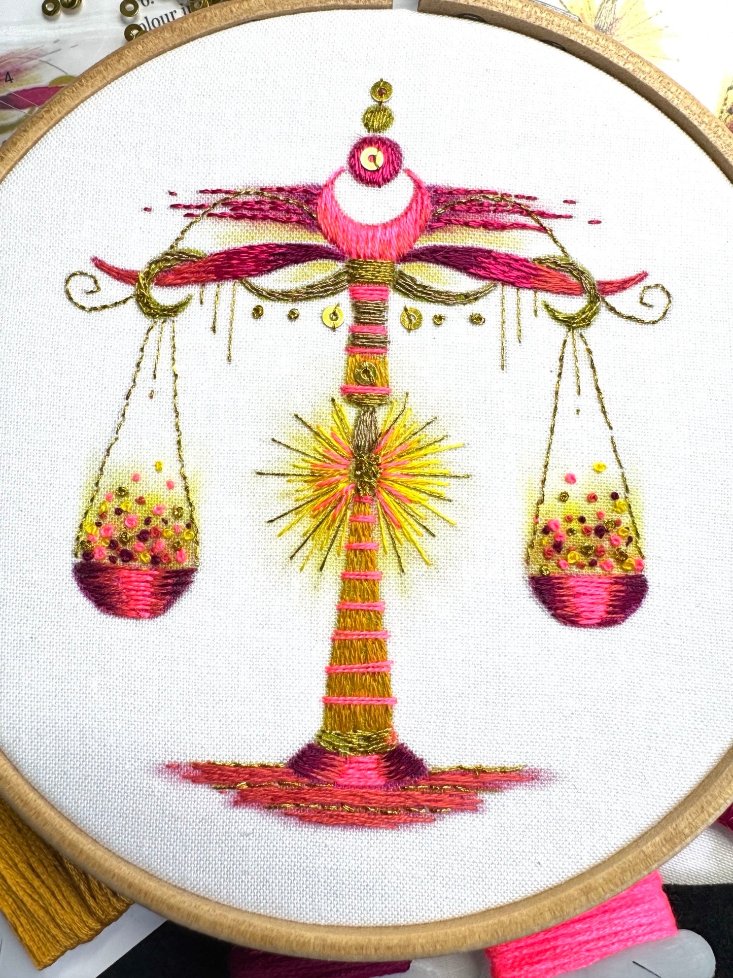 Libra Embroidery Kit