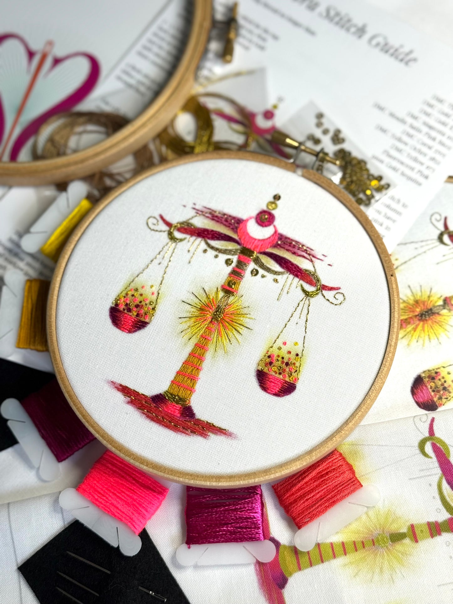 Libra Embroidery Kit