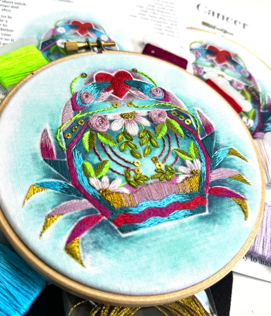Cancer Embroidery Kit