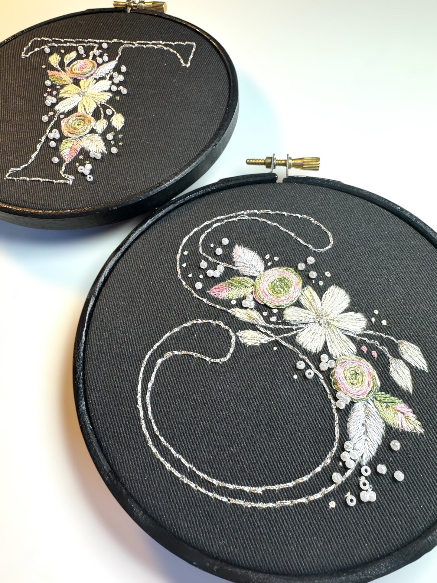 Antique Monogram Embroidery Kit