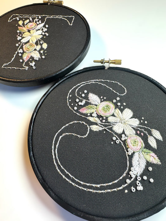 Antique Monogram Embroidery Kit