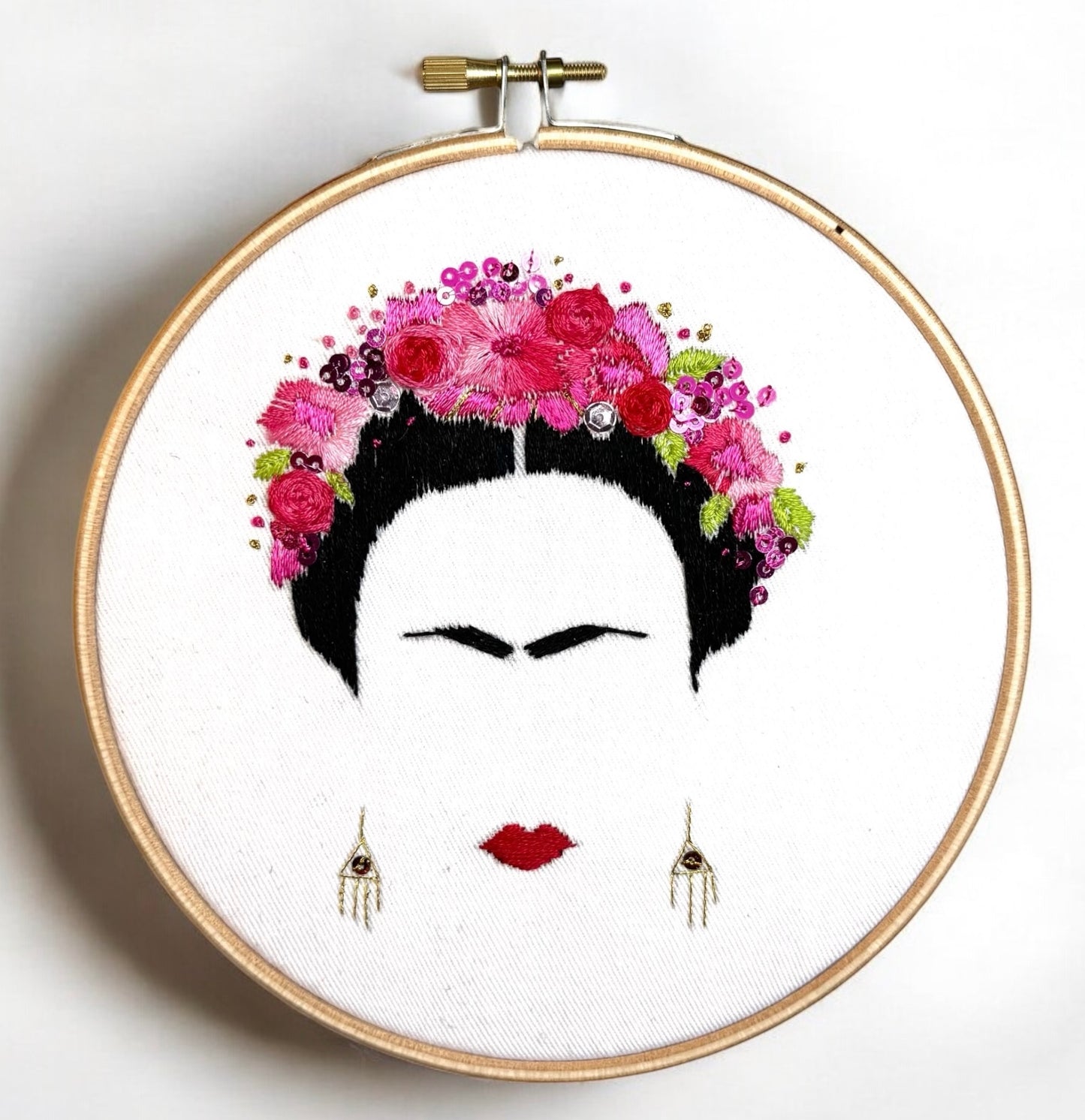 Embroidery Kit -  Frida Kahlo