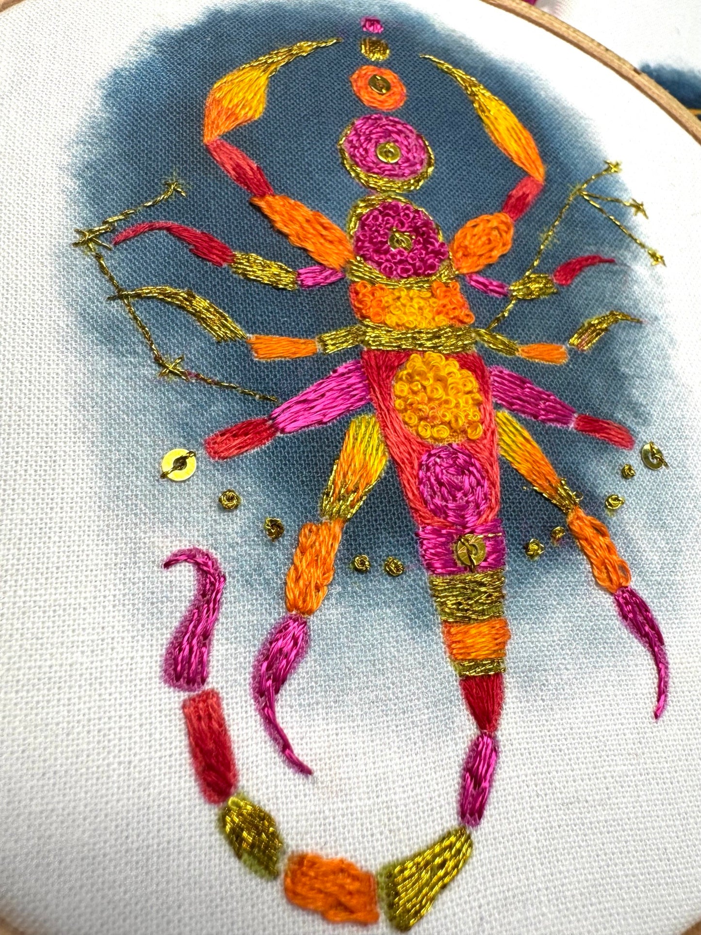 Scorpio Embroidery Kit