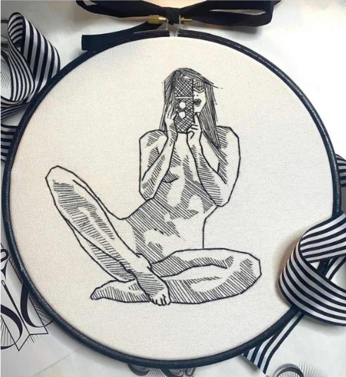 PDF - Katy / PDF Embroidery Pattern