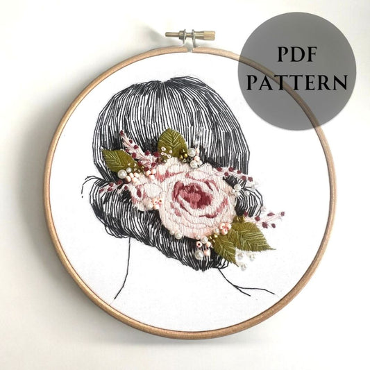 Embroidery Pattern /PDF - Olivia